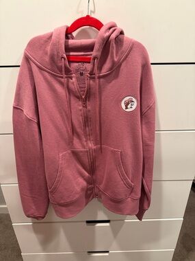 Buc-ee’s Pink Zip-Up Hoodie Jacket - M